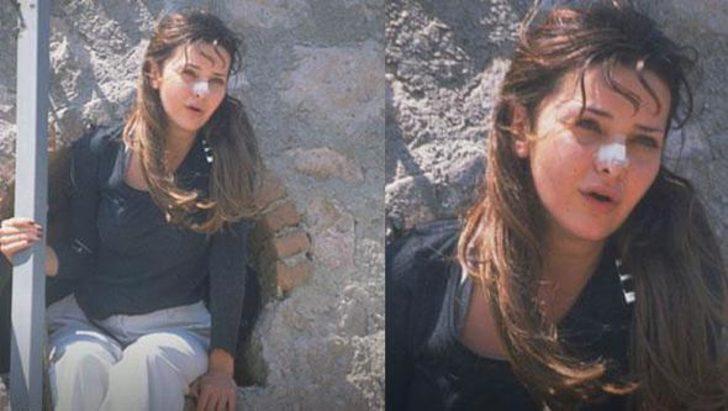 Hande Ataizi, tuvaletin camından kaçmaya çalışırken cama sıkıştı! G1