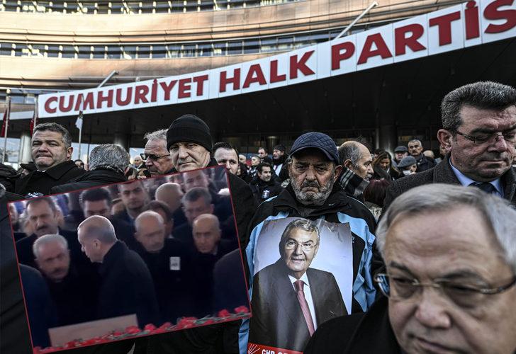 Deniz Baykal'ın cenaze töreninde dikkat çeken anlar! Erdoğan; Kılıçdaroğlu ve İmamoğlu'nun elini sıkmadı