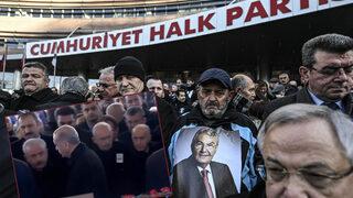 Deniz Baykal'ın cenaze töreninde dikkat çeken anlar! Erdoğan; Kılıçdaroğlu ve İmamoğlu'nun elini sıkmadı