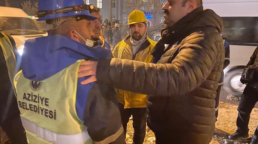 Aziziye Belediyesi deprem bölgesinde