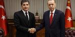 Cumhurbaşkanı Erdoğan, IKBY Başkanı Neçirvan Barzani'yi kabul etti