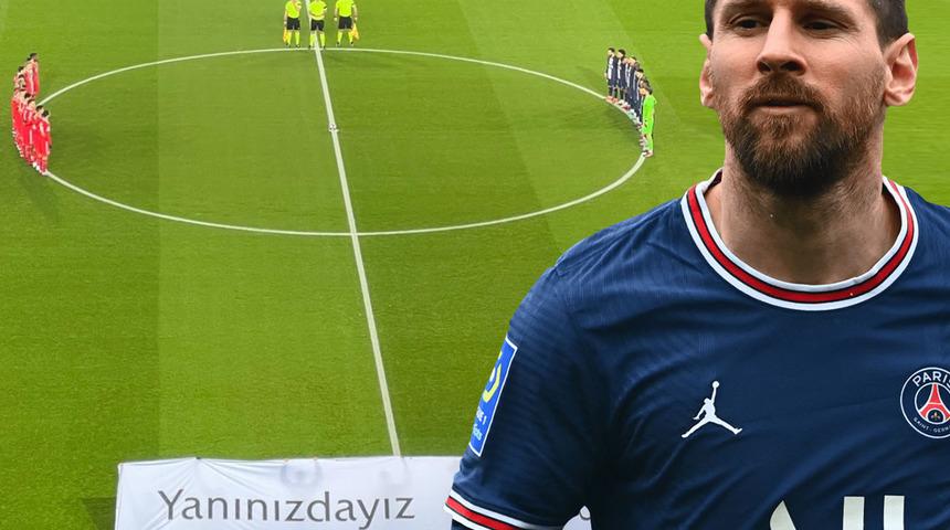 Şampiyonlar Ligi'nde duygusal an! Türkiye'de yaşanan deprem felaketini unutmadılar