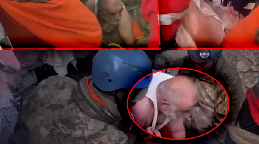 Enkazdan çıkış anı herkesi şaşırtmıştı! Gün yüzüne ağzında sigarayla çıkan Soner Amca: Eşimin cansız bedeninin...