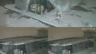 Malatya'da deprem anı böyle kaydedildi: Dehşete düşüren görüntüler! Tsunamiyi andırdı