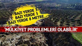 'Koordinat olarak yeriniz değişiyor' Yer 8 metre kaydı! Tapulu arazilerin sınırları karıştı... 'Mülkiyet problemleri olabilir'