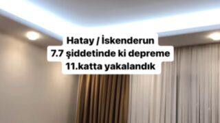Dehşet veren saniyeler! Deprem anını telefonuyla kaydederek sosyal medyadan paylaştı... “O korkuyu size anlatmamam”