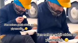 Deprem bölgesinde yemeğini yiyemeyen arama kurtarma görevlisinin görüntüleri sosyal medyada gündem oldu! “Sen nelere şahit oldun da yiyemedin”
