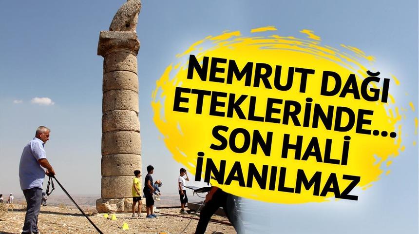 2 bin yıllık... Tonlarca ağırlıkta! Depremle yerle bir oldu 'Tokalaşma' sütunlarının son hali inanılmaz 