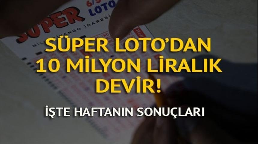 S&uuml;per Loto sonu&ccedil;ları 30 Kasım - 528. hafta S&uuml;per Loto sonucu: İkramiye 10 milyona &ccedil;ıktı!