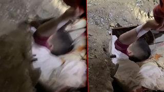 Enkaz altından çıkarılan küçük Muhammed tuttuğu takım sorulunca kızdı! Sohbet etmenin sırası mı şimdi?