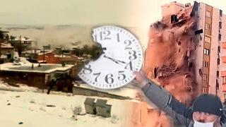 Çığlıklar, toz bulutu, yıkım... Deprem felaketinin yeni görüntüleri dehşete düşürdü!