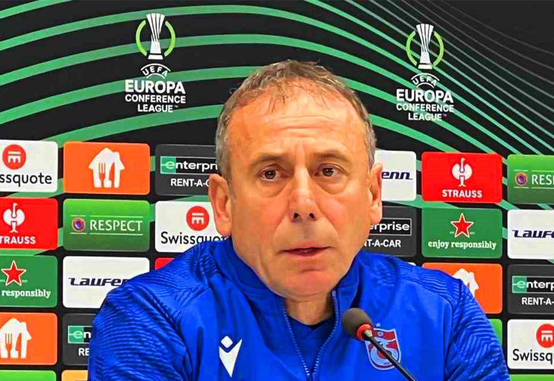 Trabzonspor Teknik Direkt&ouml;r&uuml; Abdullah Avcı Basel ma&ccedil;ı &ouml;ncesi konuştu: Hayatımızın en zor ma&ccedil;ını oynayacağız!