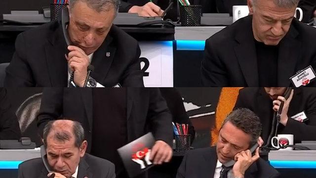 4 büyükler 'tek yürek' oldu! Beşiktaş, Fenerbahçe, Galatasaray ve Trabzonspor Başkanları canlı yayında bağış topladı