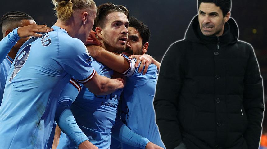 Final gibi maçta kazanan Manchester City! Arsenal 3'te 0 yaptı, rakibine 3-1 mağlup oldu