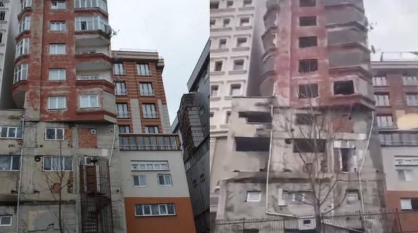 Kaçak kat değil, 5 katlı apartman çıkmışlar! 30 yıl boyunca duran İstanbul Bağcılar'daki o bina deprem sonrası gündem oldu