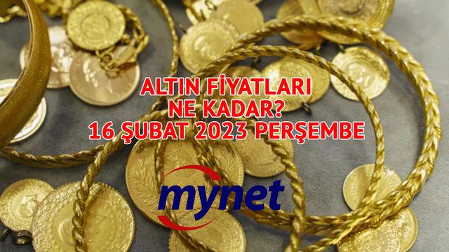 ALTIN fiyatları SON DAKİKA! Uzman isim uyardı: Fiyatlar dibe vuracak İşte 16 Şubat 2023 tam, yarım, çeyrek, gram ALTIN FİYATLARI!