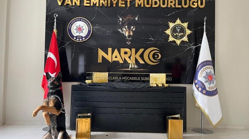 Van’da 30 kilo 640 gram eroin ele geçirildi