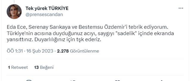 Hatay'dan dönüp Türkiye Tek Yürek yayına katılan Bestemsu Özdemir gözyaşlarını tutamadı! “Gecenin tek anlamlı karesi”