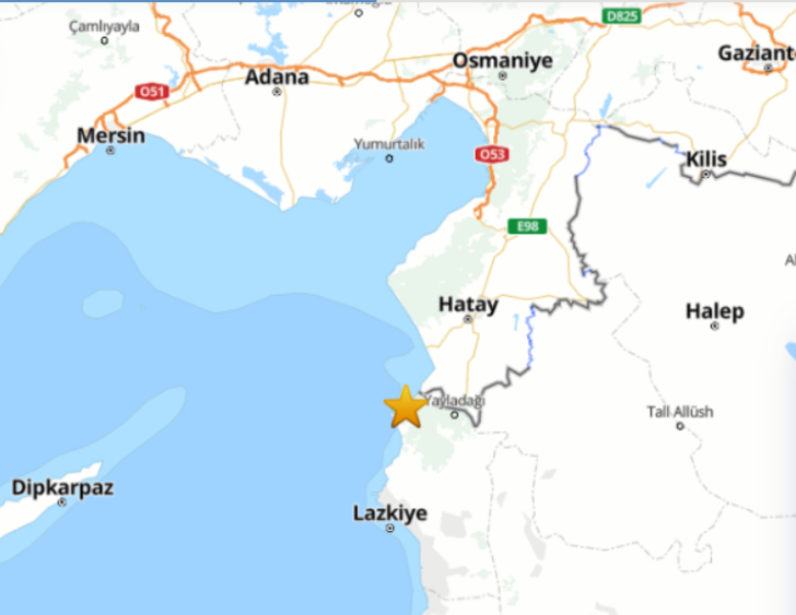 SON DAKİKA | Akdeniz'de 4.7 şiddetinde deprem oldu! Sarsıntı Mersin, Antalya ve Adana'da da hissedildi