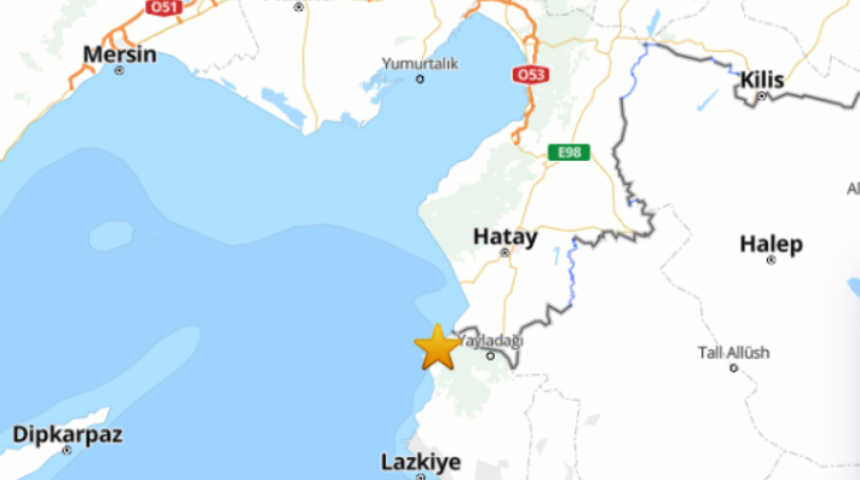 SON DAKİKA | Akdeniz'de 4.7 şiddetinde deprem oldu! Sarsıntı Mersin, Antalya ve Adana'da da hissedildi