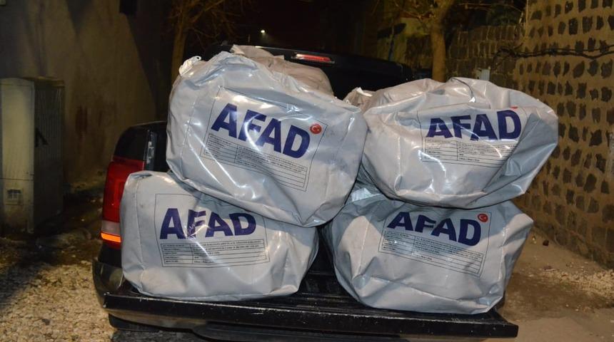 Şanlıurfa'da evinde 4 AFAD çadırı bulunan şüpheli gözaltına alındı