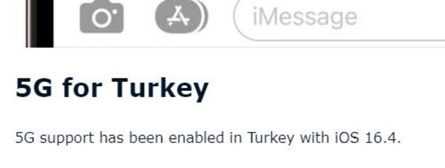5G for Turkey