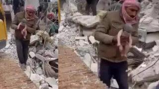 Kahramanmaraş depreminin sembolü olmuştu! Enkaz altında doğan mucize bebeği amcası evlat edindi 