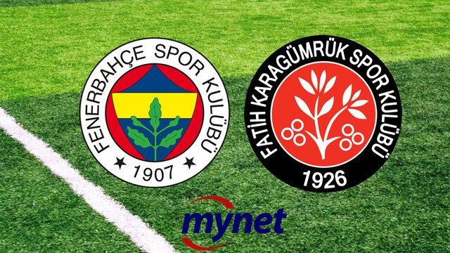 FENERBAHÇE FATİH KARAGÜMRÜK MAÇI CANLI YAYIN kanalı var mı? Fenerbahçe Fatih Karagümrük maçı saat kaçta, hangi kanalda? Heyecan dorukta!