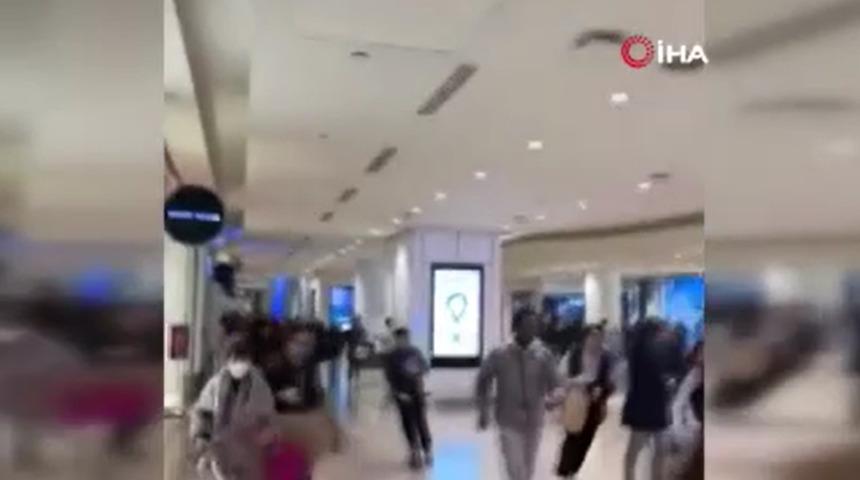 Paris karıştı! AVM'de intihar eden adam paniğe yol açtı