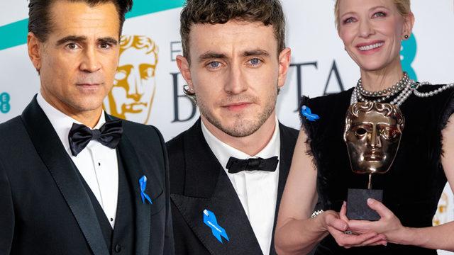 BAFTA Ödülleri’nde dünyaca ünlü isimler Kahramanmaraş depremini unutmadı! İşte kırmızı halı ve o detay