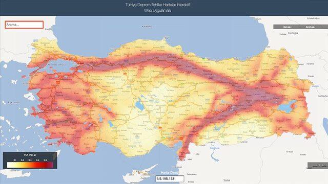 Evimin altından fay hattı geçiyor mu? Depremde riskli iller hangileri? Türkiye MTA diri fay hattı sorgulama ekranı!