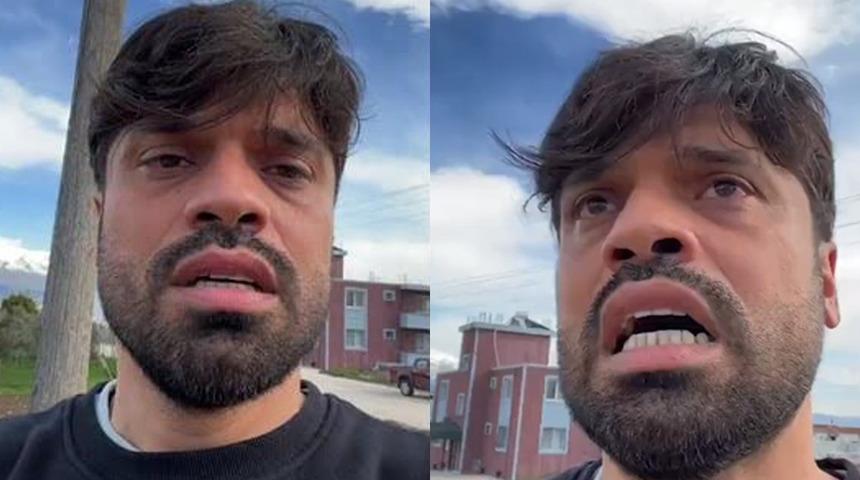 Depremin ilk gününden beri bölgede olan Gökhan Zan o anları anlattı! ''Binamızın yıkılmasını bekledik''