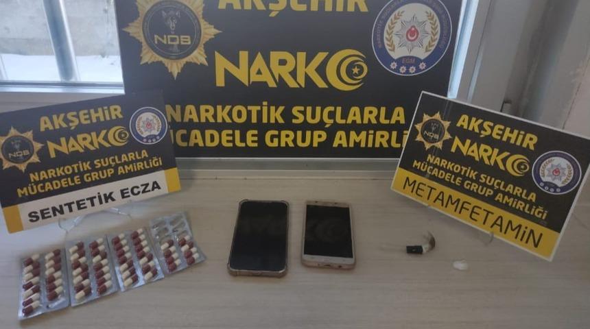 Konya&rsquo;da uyuşturucu satıcılarına operasyon: 5 g&ouml;zaltı