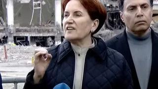 Son dakika | Cumhurbaşkanı Erdoğan'a seslenip aynı sözcüğü 3 kez tekrarladı! Akşener'den deprem bölgesinden çağrı: Derhal vazgeçin