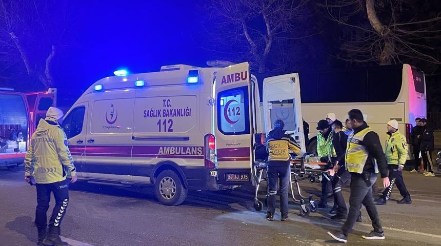 Kahramanmaraş'taki trafik kazasında 3 kişi yaralandı