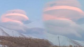 Depremin habercisi mi? Mercek bulutları 45 dakika boyunca kaldı, sosyal medyada gündem oldu