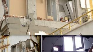 e-Devlet'e bakınca evlerine geri dönmek istediler, gözlerine inanamadılar! Odalar dışarı açılıyor, hasar tespit raporu şaşırttı