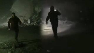 Hatay’da yaşanan depremlerin en çarpıcı görüntüsü! Çekerken sinir krizi geçirdi... “Yıkıldı, öldüler, hâlâ yıkılıyor”