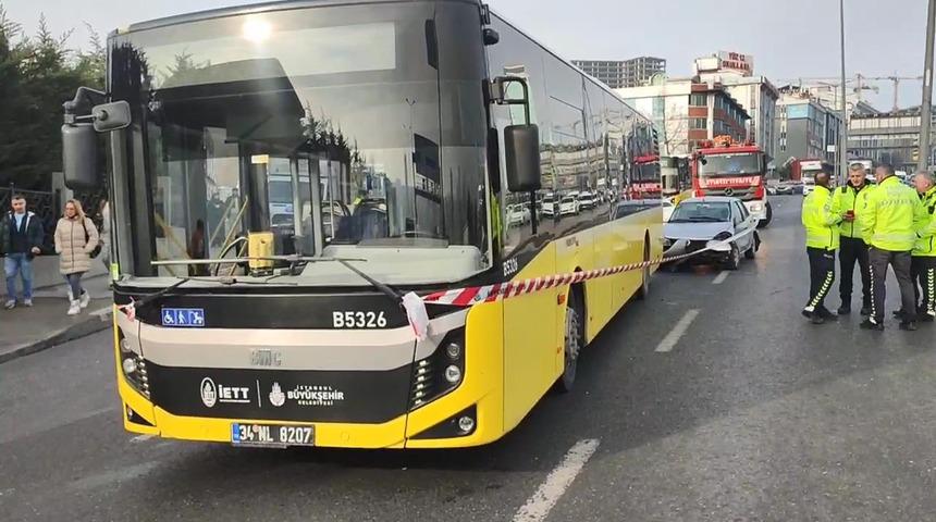 Son dakika: İETT otobüsü dahil 9 araç karıştı! D-100 karayolunda zincirleme kaza