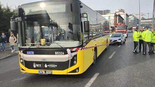 Son dakika: İETT otobüsü dahil 9 araç karıştı! D-100 karayolunda zincirleme kaza