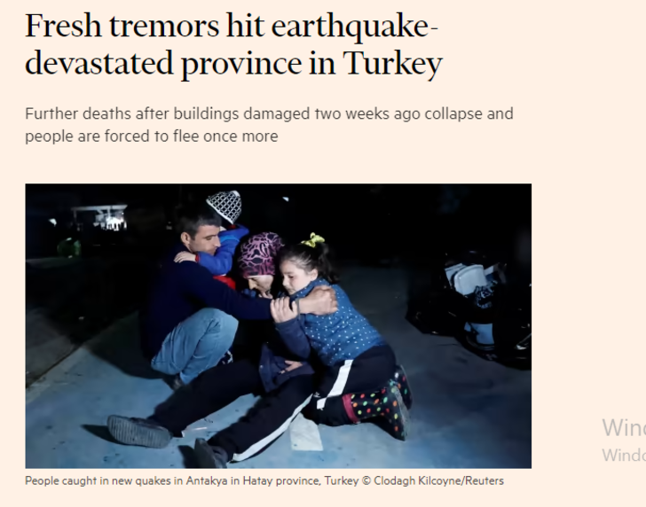 Hatay’da yaşanan depremler dünya basınında! Yeniden gözler Türkiye’ye çevrildi... “Yeni travma yarattı” G3