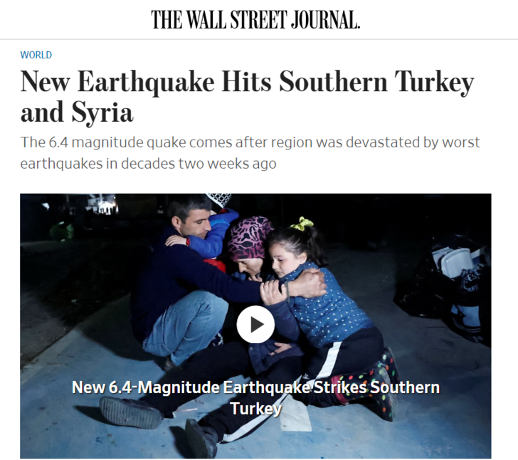 Hatay’da yaşanan depremler dünya basınında! Yeniden gözler Türkiye’ye çevrildi... “Yeni travma yarattı” G5