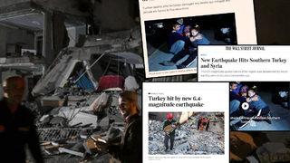 Hatay’da yaşanan depremler dünya basınında! Yeniden gözler Türkiye’ye çevrildi... “Yeni travma yarattı”