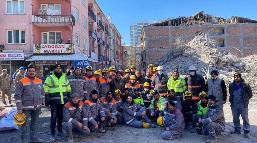 İnegöl Belediyesi Arama Kurtarma ekipleri görevini tamamladı