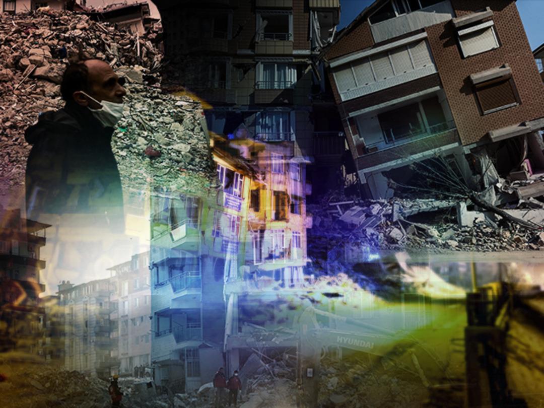 D&uuml;nyaca &uuml;nl&uuml; jeoloji uzmanları &lsquo;Hepimiz i&ccedil;in ders&rsquo; diyerek anlattı! &ldquo;İskambil kağıdı gibi &ccedil;&ouml;kt&uuml;&rdquo;