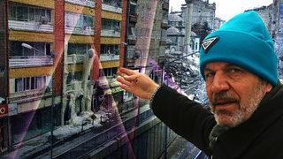 Bunu kimse beklemiyordu! Depreme soğuk hava eklenince oluşan manzarayı görenler gözlerine inanamadı