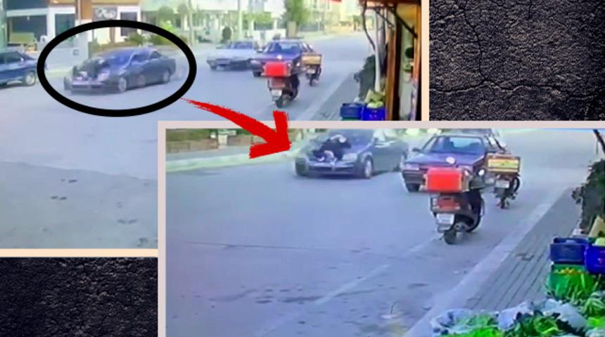 Şaşkına çeviren görüntüler! Bu şekilde 2 kilometre sürüklendi: "Aracını silah olarak kullandı"