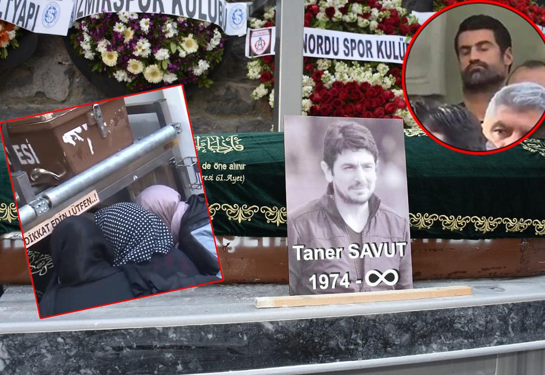 Taner Savut'a son veda! Volkan Demirel ağlamamak i&ccedil;in kendini zor tuttu, Savut'un annesinin s&ouml;zleri y&uuml;rekleri par&ccedil;aladı
