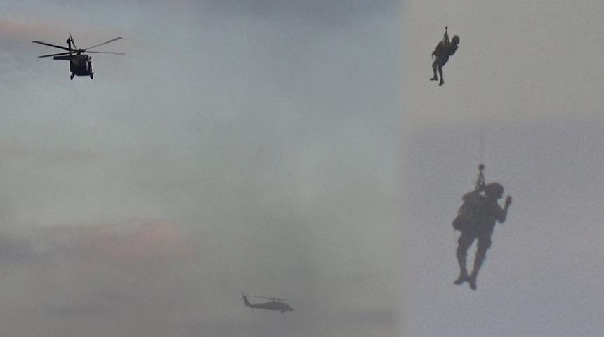 'Galeria AVM’nin bir bloğu depremde yıkılmıştı! Kedi kurtarma operasyonu: Helikopterler havalandı, askerler halatla indi