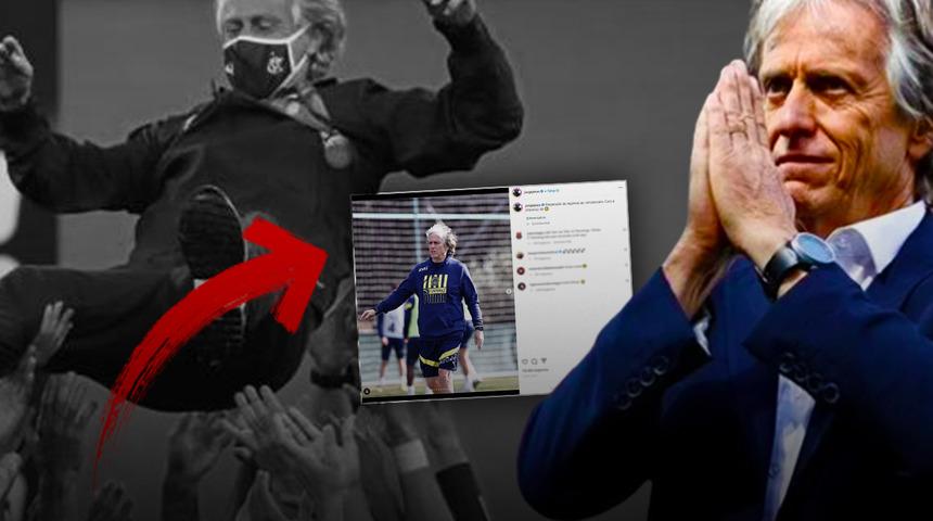 Taraftarlar beğeni yağmuruna tuttu! Fenerbahçe teknik direktörü Jorge Jesus'tan Konyaspor maçı öncesi şampiyonluk paylaşımı